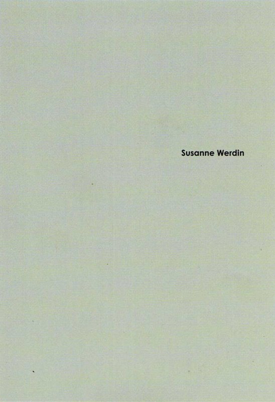 Katalog Susanne Werdin 2014