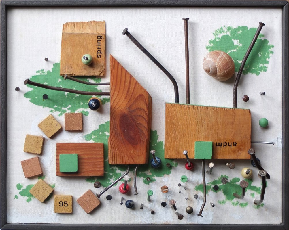 Raumcollage 14.04.1995