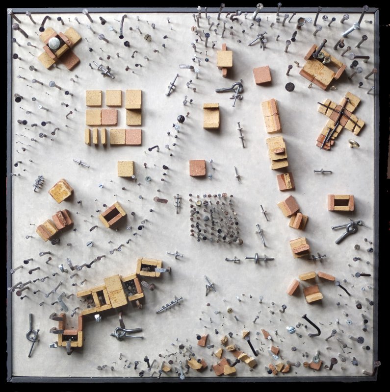 Raumcollage 18.12. 1996