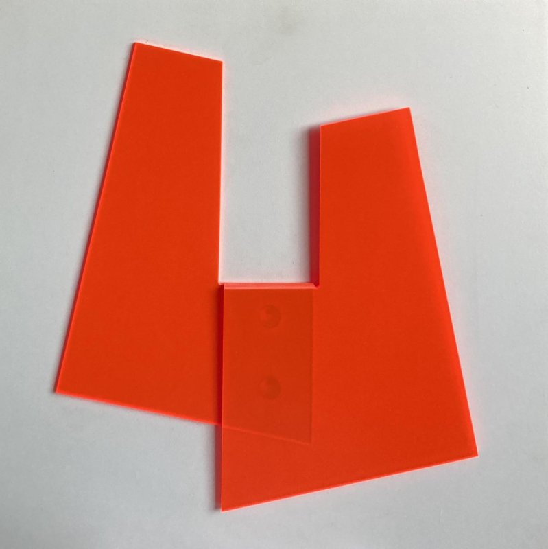 „Quadrat, gefaltet III“