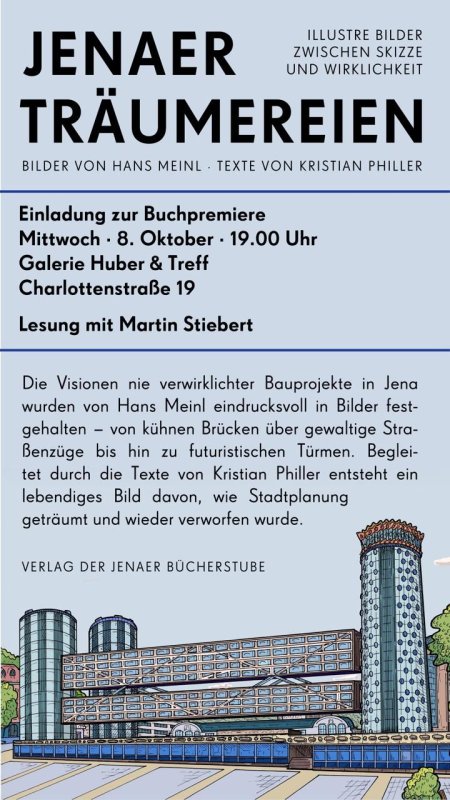 Image - Buchvorstellung JENAER TRÄUMEREIEN 