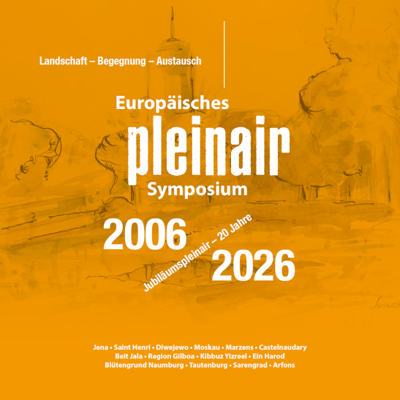 Katalog 20 JAHRE PLEINAIR SYMPOSIUM Titelblatt