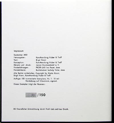 Katalog - COLOURS - Kirstin Knorr