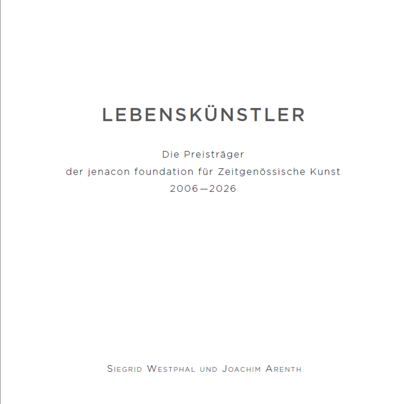 Katalog LEBENSKÜNSTLER Titelblatt