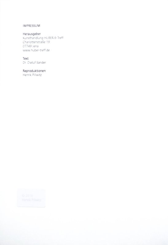 Katalog SEGMENT Henrik Pillwitz