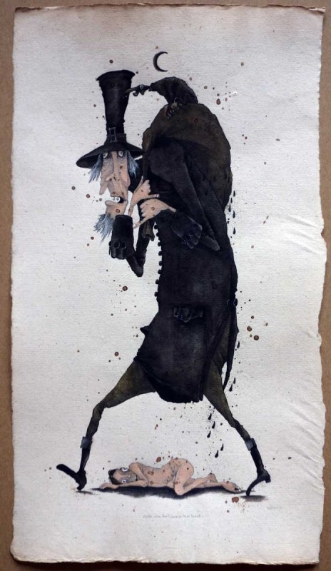 Nachts wenn der Tränensäckler kommt